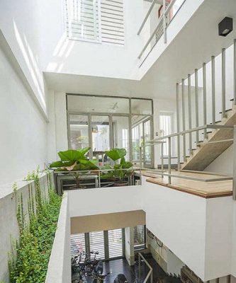 giếng trời thông gió