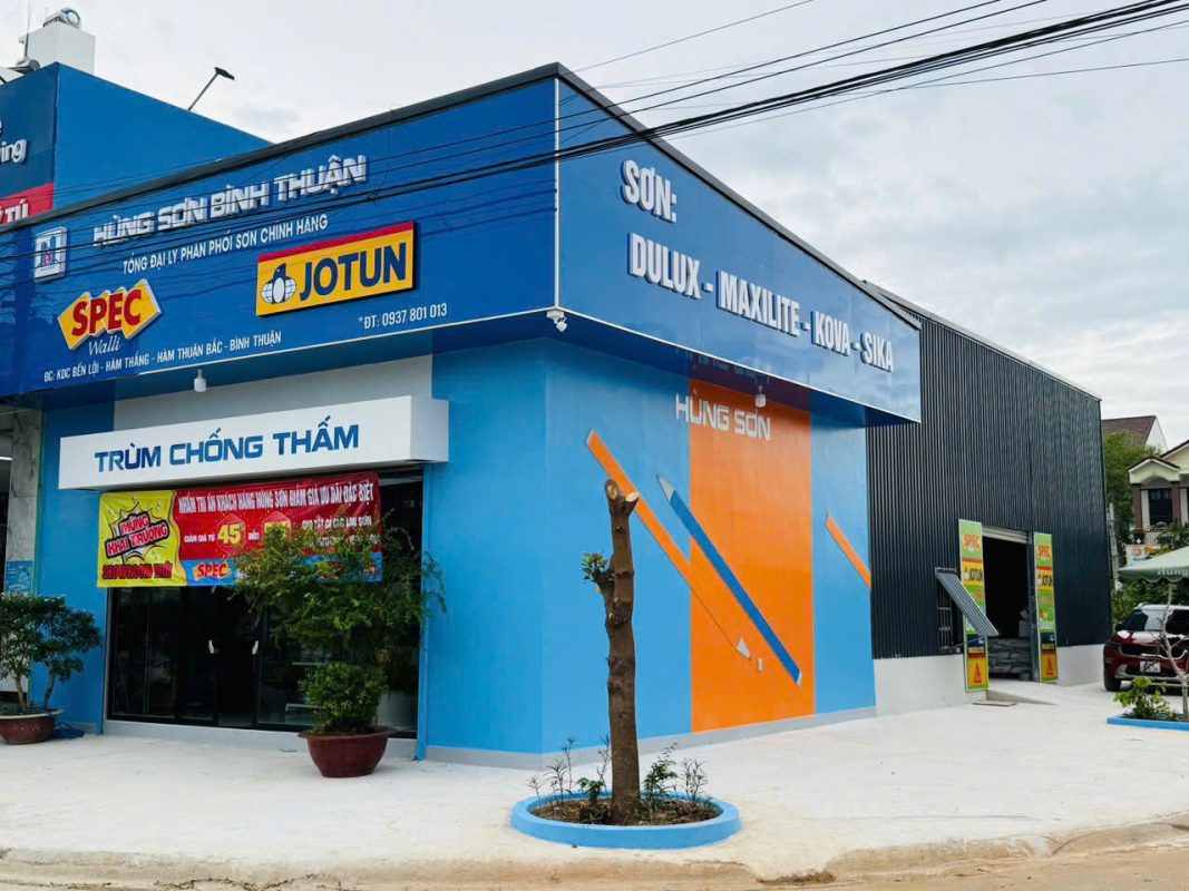Đại lý sơn Bình Thuận